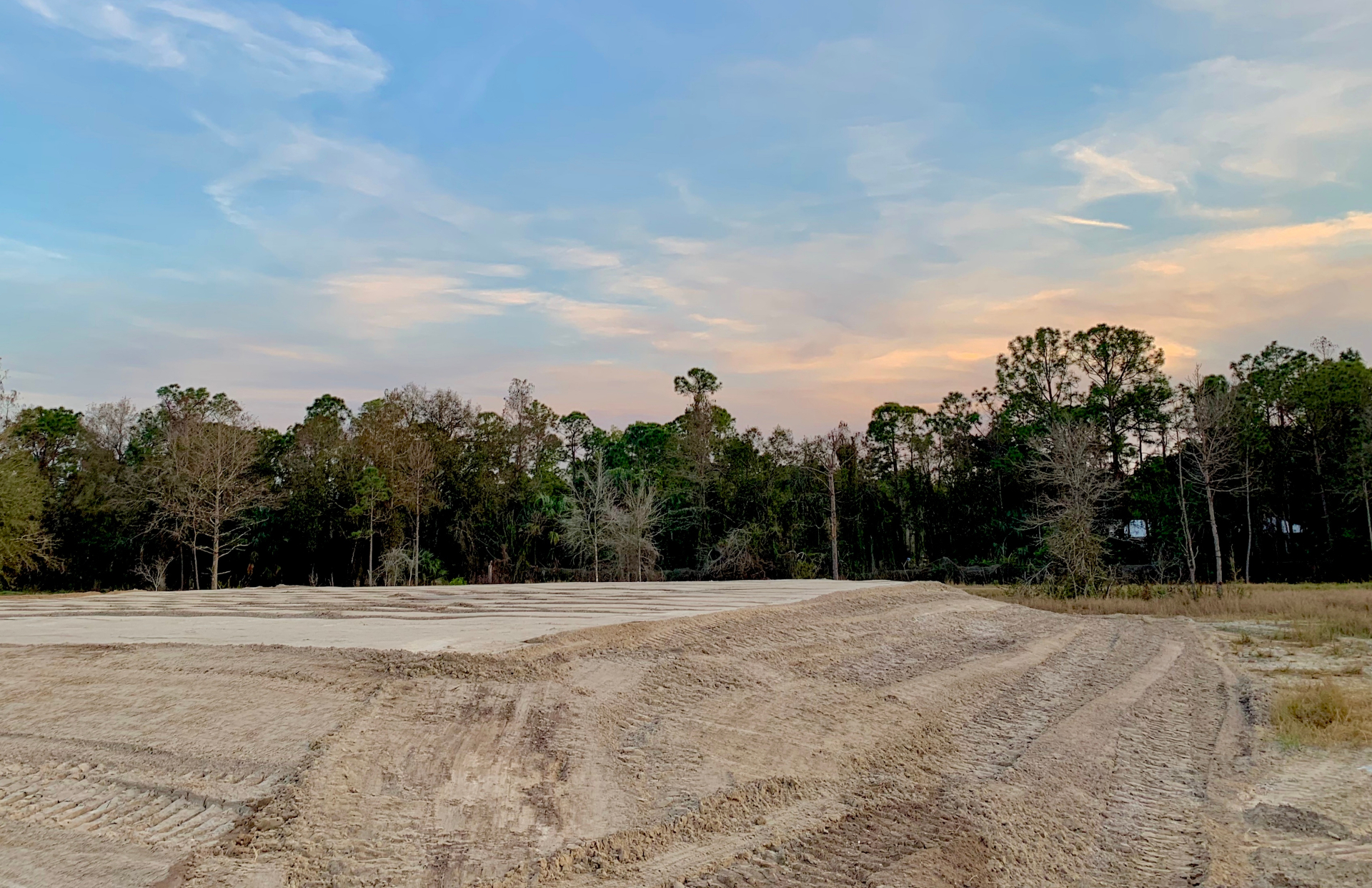 Rural lot clearing — Errington